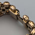 Swiss Vintage Gold Plated Panther Link Bracelet