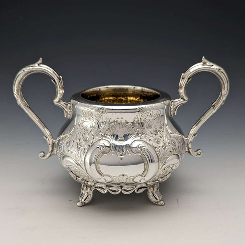 Juego de té/café de plata chapada vintage británica, James Dixon & Sons