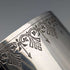 Antique French 950 Sterling Silver Napkin Rings, Pair, 86g