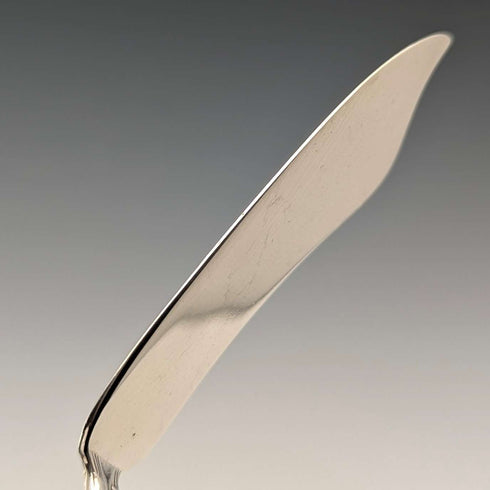 1905년경 미국 앤티크 순은제 버터나이프 38g FRANK W. SMITH