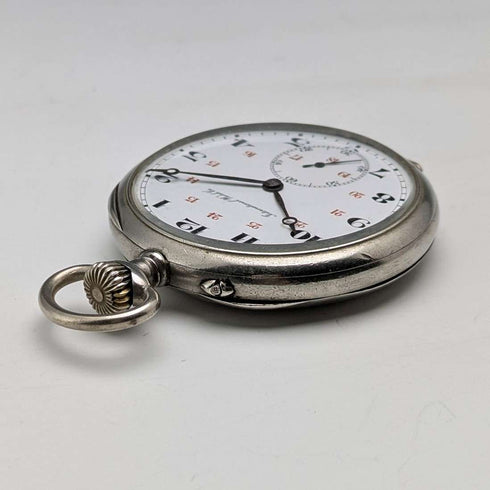 约1918年 古董 IWC万国表怀表 镍银表壳 已整备
