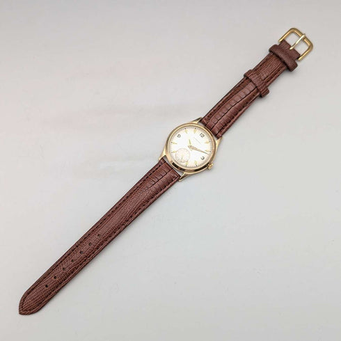 1958年 英国ガラード K9金無垢 デニソンケース 紳士用腕時計 BOX入 整備済