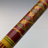 Vintage Men's Rondelle Handle Walking Stick Multicolor Painted Cane 93cm