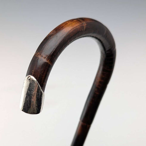 1919年 英国アンティーク レディース用 曲がりハンドル ステッキ 杖 76cm