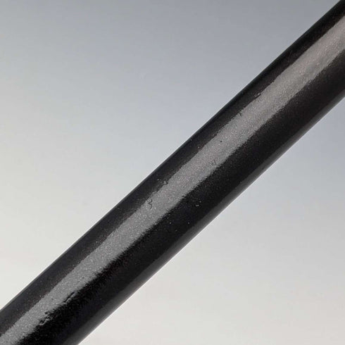 1910年頃 英国アンティーク 紳士用 純銀装飾 ホーンハンドル ステッキ 杖 91cm