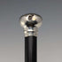 1926 British Vintage Men's Sterling Silver Round Handle Walking Stick 90cm