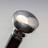 1926 British Vintage Men's Sterling Silver Round Handle Walking Stick 90cm