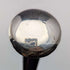 1926 British Vintage Men's Sterling Silver Round Handle Walking Stick 90cm