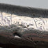 1897年 英国古董 绅士用纯银装饰L型号角柄手杖 83cm