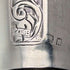 1925 British Vintage Men's Sterling Silver Round Handle Walking Stick 84cm