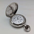 Antique Billodes/Zenith pocket watch, circa 1913, engraved silver side hunter case, in working condition