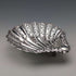 Plato de plata esterlina con patas en forma de concha, antigüedad inglesa de 1895, 88 g, Atkin Brothers
