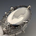 Cesta de plata esterlina antigua inglesa de 1896 con decoración calada y asa móvil, 159 g, John Round