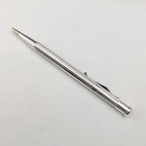 1965 British Yard O'Red Sterling Silver Push-Pull Pencil in Case