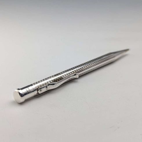 1965 British Yard O'Red Sterling Silver Push-Pull Pencil in Case