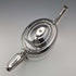 Tetera de plata chapada, antigua, de fabricación británica (Walker & Hall), circa 1900