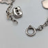 1970s British vintage sterling silver charm bracelet, 32g