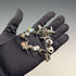 1970s British vintage sterling silver charm bracelet, 32g