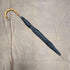 Paraguas británico vintage para caballero, mango curvo de bambú, 88 cm