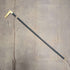 Antique British Gentleman's Antler L-Handle Walking Stick 86cm