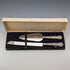 Cuchillo para pan y pala para pastel de plata de ley, vintage británico, 1960, Harrison Brothers