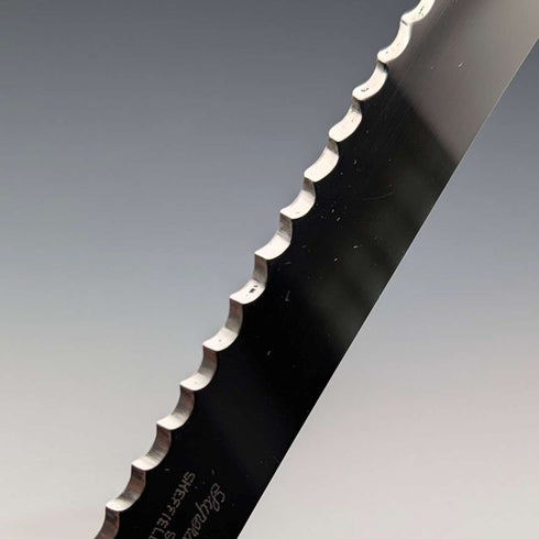 Cuchillo para pan y pala para pastel de plata de ley, vintage británico, 1960, Harrison Brothers