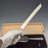 Cuchillo para pan y pala para pastel de plata de ley, vintage británico, 1960, Harrison Brothers