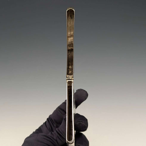 Late 19th Century British Antique Silver Plated Card Case