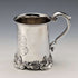 Taza de plata de ley antigua británica de 1851, 149 g, Henry Wilkinson