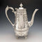 Antique British silver plate coffee pot, circa 1870, Philip Ashberry