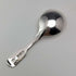 Cuchara para té de plata esterlina, antigüedad británica de 1819, Thomas Wallis II & Jonathan Hayne