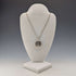 1977 British Vintage Sterling Silver Locket Pendant & Necklace JAC