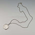 1977 British Vintage Sterling Silver Locket Pendant & Necklace JAC