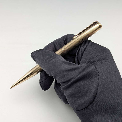 British Vintage Yard O' Red Rolled Gold Propelled Pencil in Case