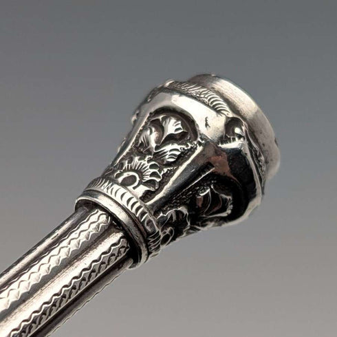 1900年頃 アンティーク シルバー製 推進式ペンシル 86-110mm