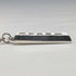 1977 British Britannia Silver Ingot Pendant 1 Troy Ounce Pure Silver Necklace