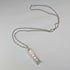1977 British Britannia Silver Ingot Pendant 1 Troy Ounce Pure Silver Necklace