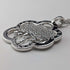 Colgante vintage de plata de ley con diseño de lluvia y nubes, 13.5g, con collar