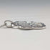 Colgante vintage de plata de ley con diseño de lluvia y nubes, 13.5g, con collar
