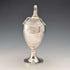 Jarra de crema de plata esterlina antigua británica de 1783, 113 g, Samuel Meriton II