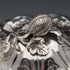 Late 19th Century British Antique Silver Plate Melon Shaped Teapot