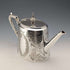 Circa 1885 British Antique Silver Plate Tea Set, 3 Pieces, Briddon Brothers