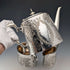 Circa 1885 British Antique Silver Plate Tea Set, 3 Pieces, Briddon Brothers