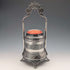 Late 19th Century American Antique Silver Plate Pocket Watch Holder & Trinket Box Reed & Barton