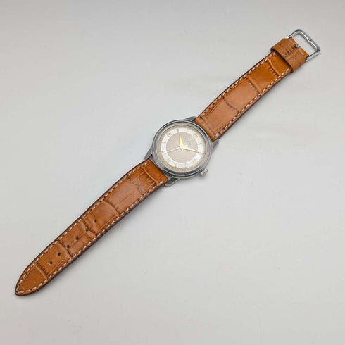 Reloj de pulsera automático para caballero Zenith de 1950, calibre 133, caja de acero de 35 mm, en buen estado de funcionamiento.