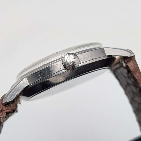 Reloj de pulsera automático para caballero Zenith de 1950, calibre 133, caja de acero de 35 mm, en buen estado de funcionamiento.