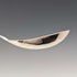 Cuchara para té de plata de ley antigua británica de 1801