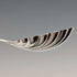 Cuchara para té de plata esterlina, antigüedad británica de 1910, William Hutton