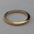 Anillo de oro de 22 quilates, vintage británico de 1958, 2.5 g (talla 12), Henry Hyde