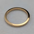 Anillo de oro de 22 quilates, vintage británico de 1958, 2.5 g (talla 12), Henry Hyde